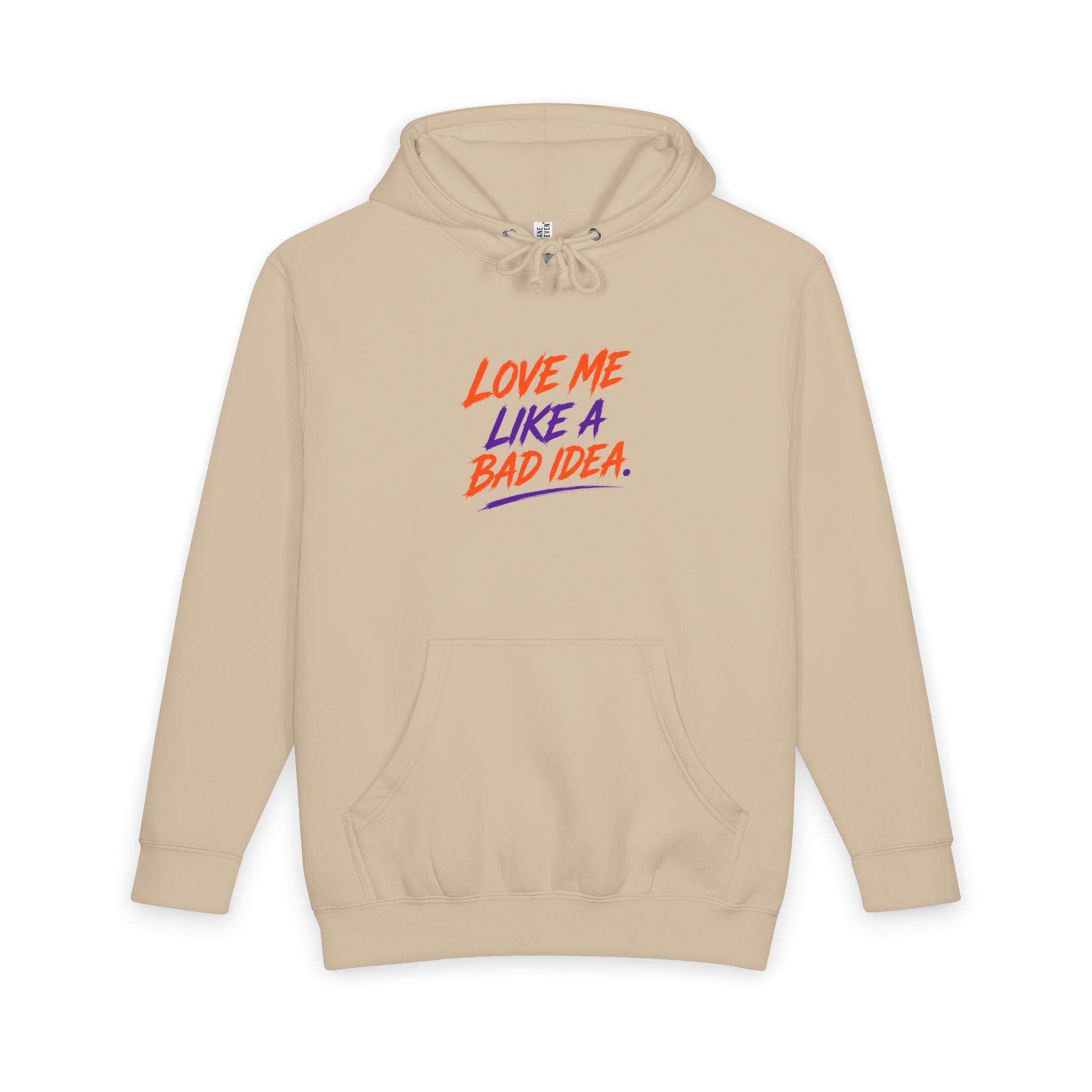 Directed By Chaos Hoodie — "Love Me Like a Bad Idea" Graphic Pullover