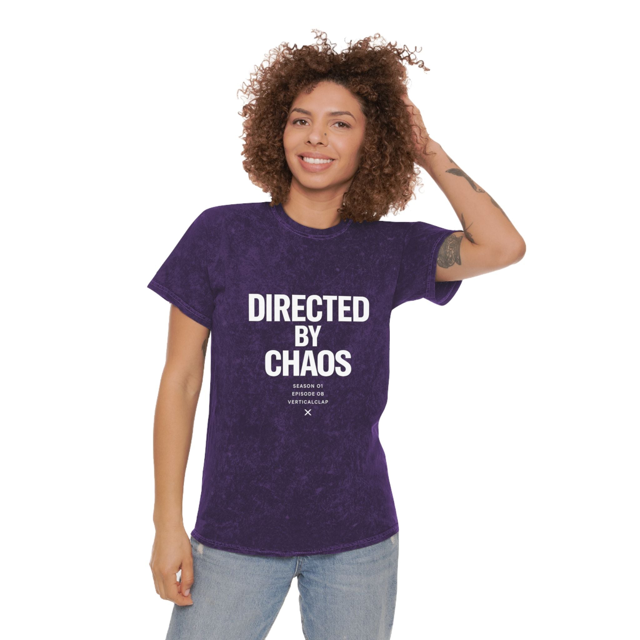 Directed By Chaos Mineral Wash T-Shirt