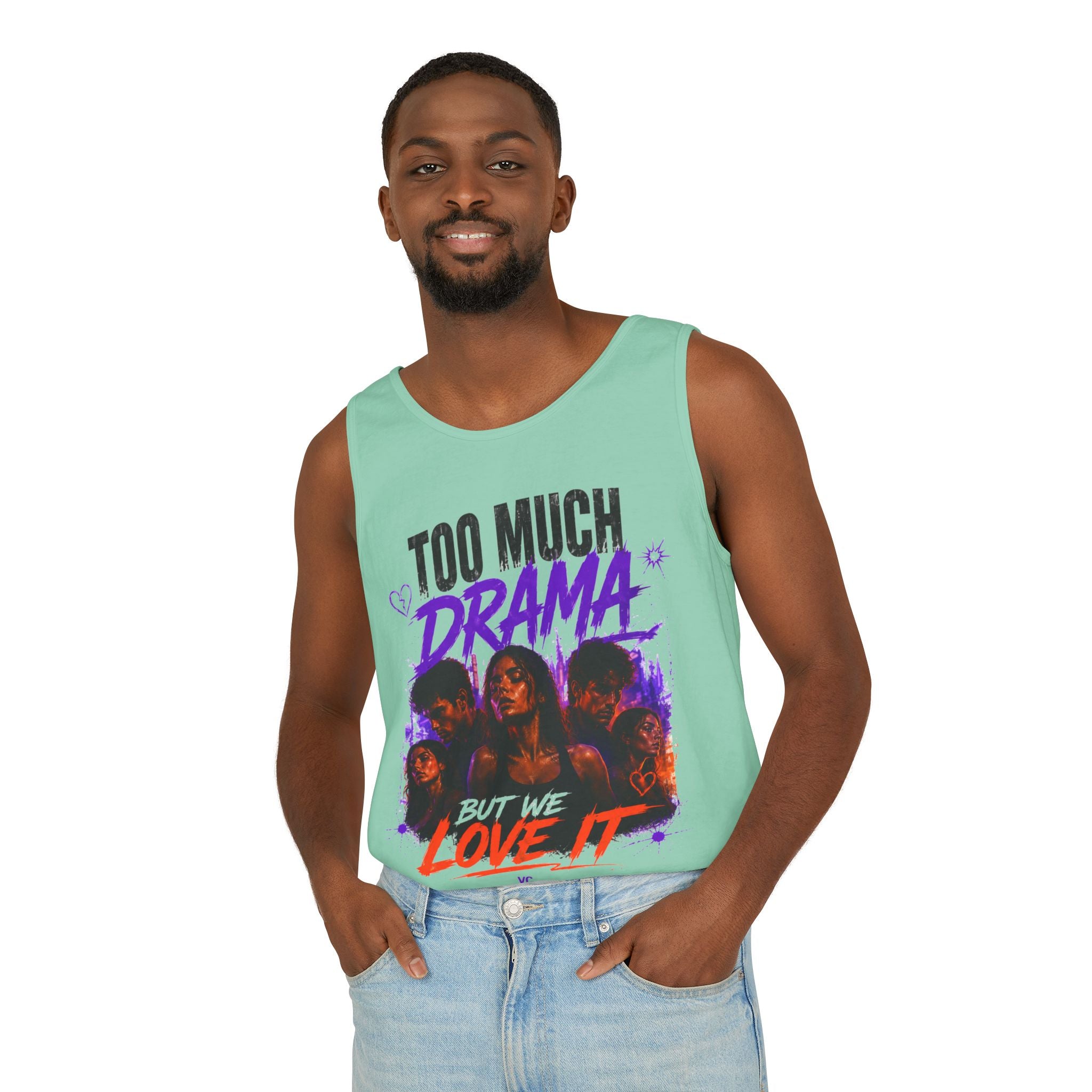 Trust Nobody Graphic Tank Top — Streetwear Statement Vest