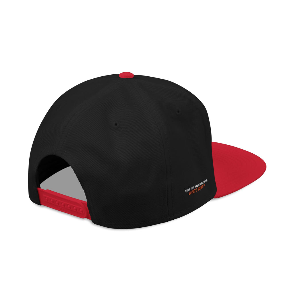 Snapback Hat — I AM THE DEVIL. Embroidered Streetwear Cap