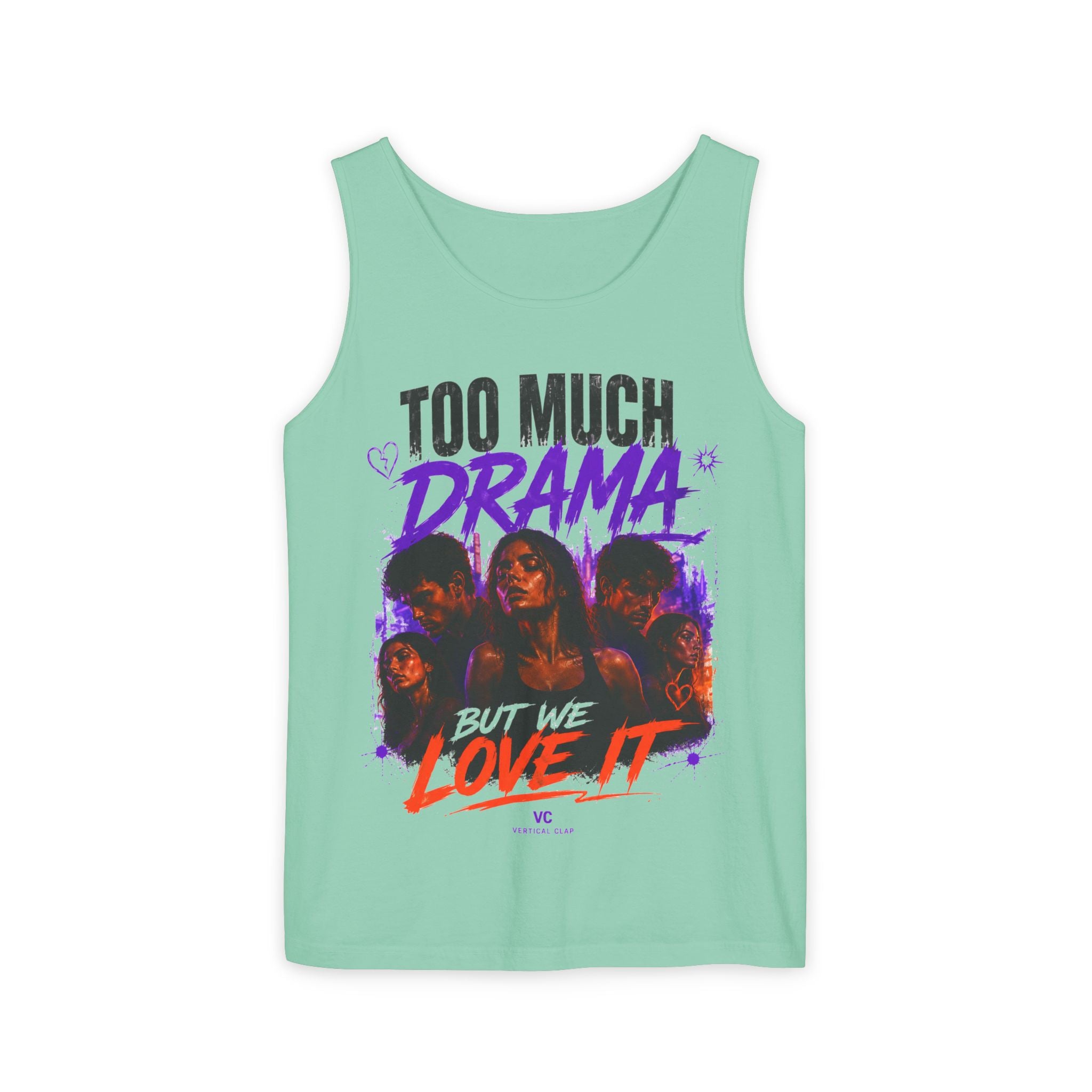 Trust Nobody Graphic Tank Top — Streetwear Statement Vest