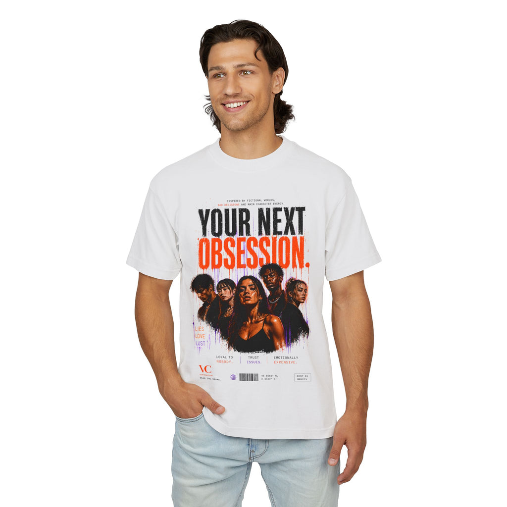 Your Next Obsession Graphic Tee — Retro Movie Poster Streetwear