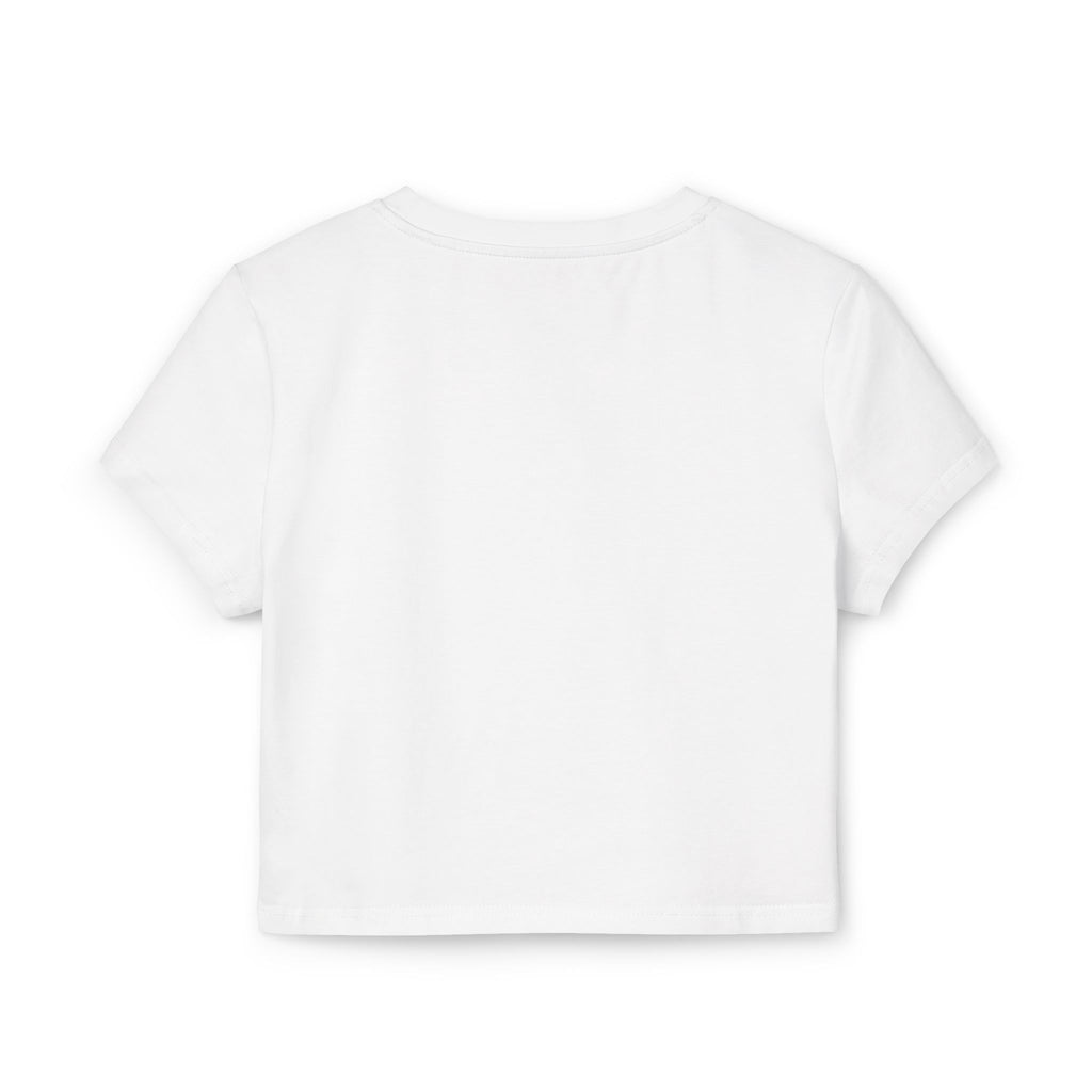 Toxic Love Women's Baby Tee – Retro Graphic Couple Crop Top
