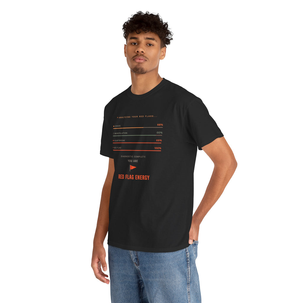 Red Flag Energy Graphic Tee