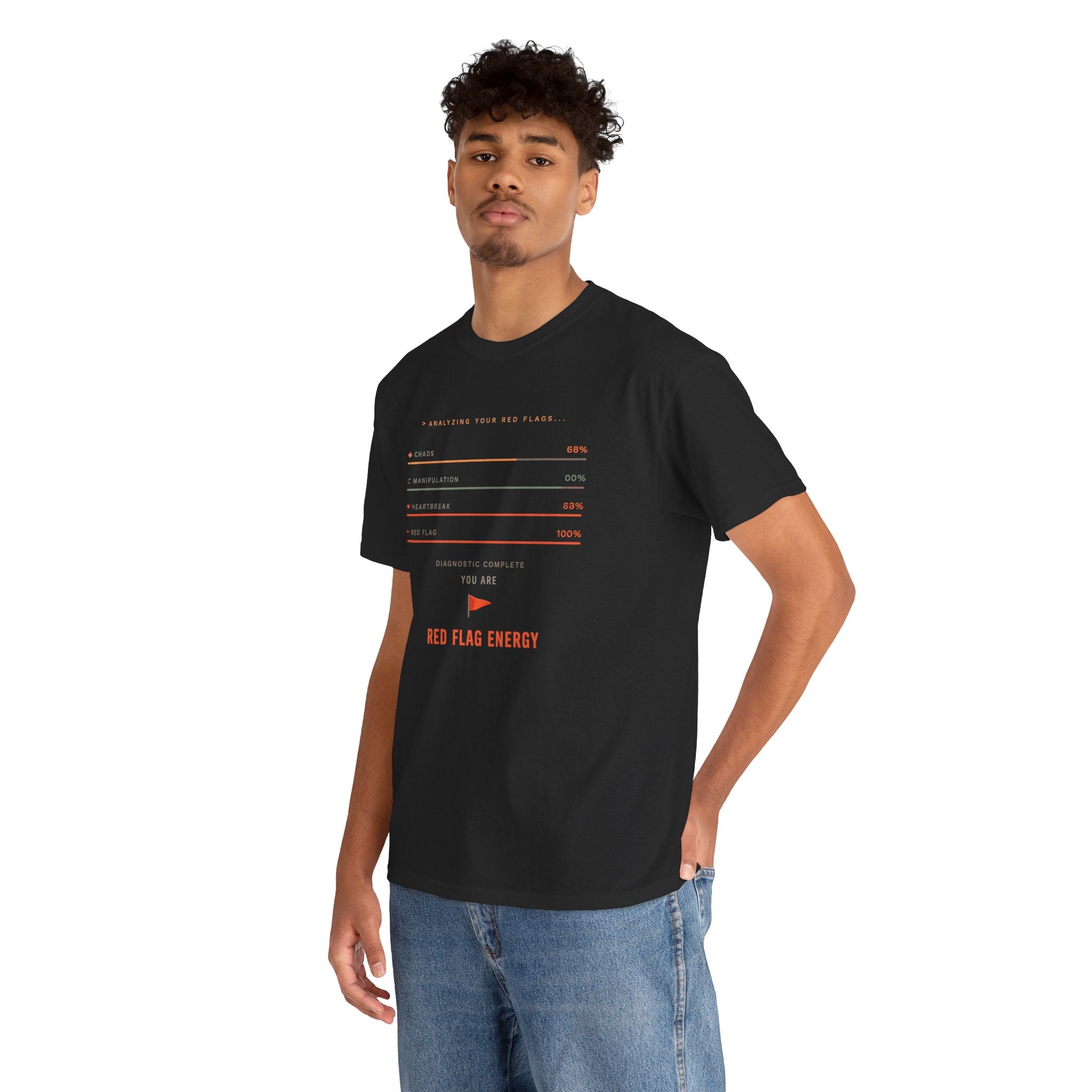 Red Flag Energy Graphic Tee