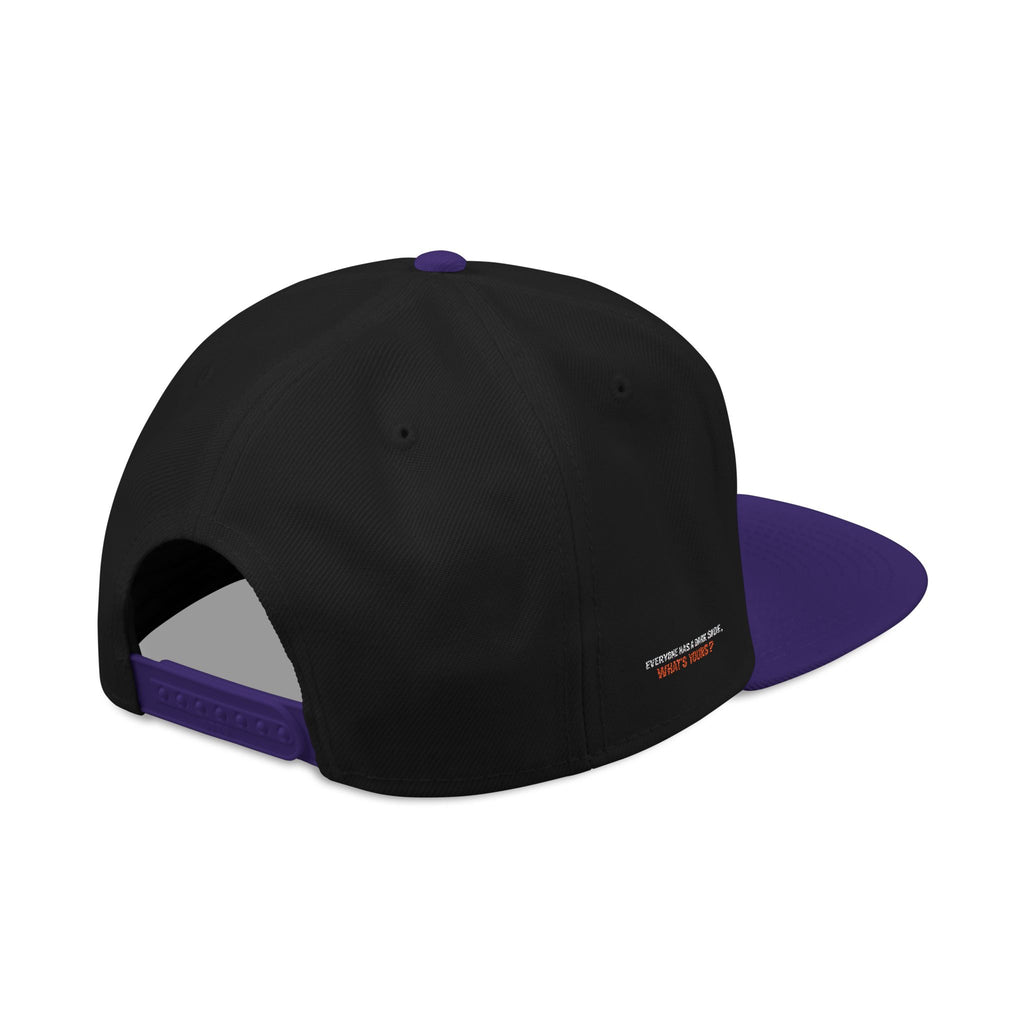 Snapback Hat — I AM THE DEVIL. Embroidered Streetwear Cap