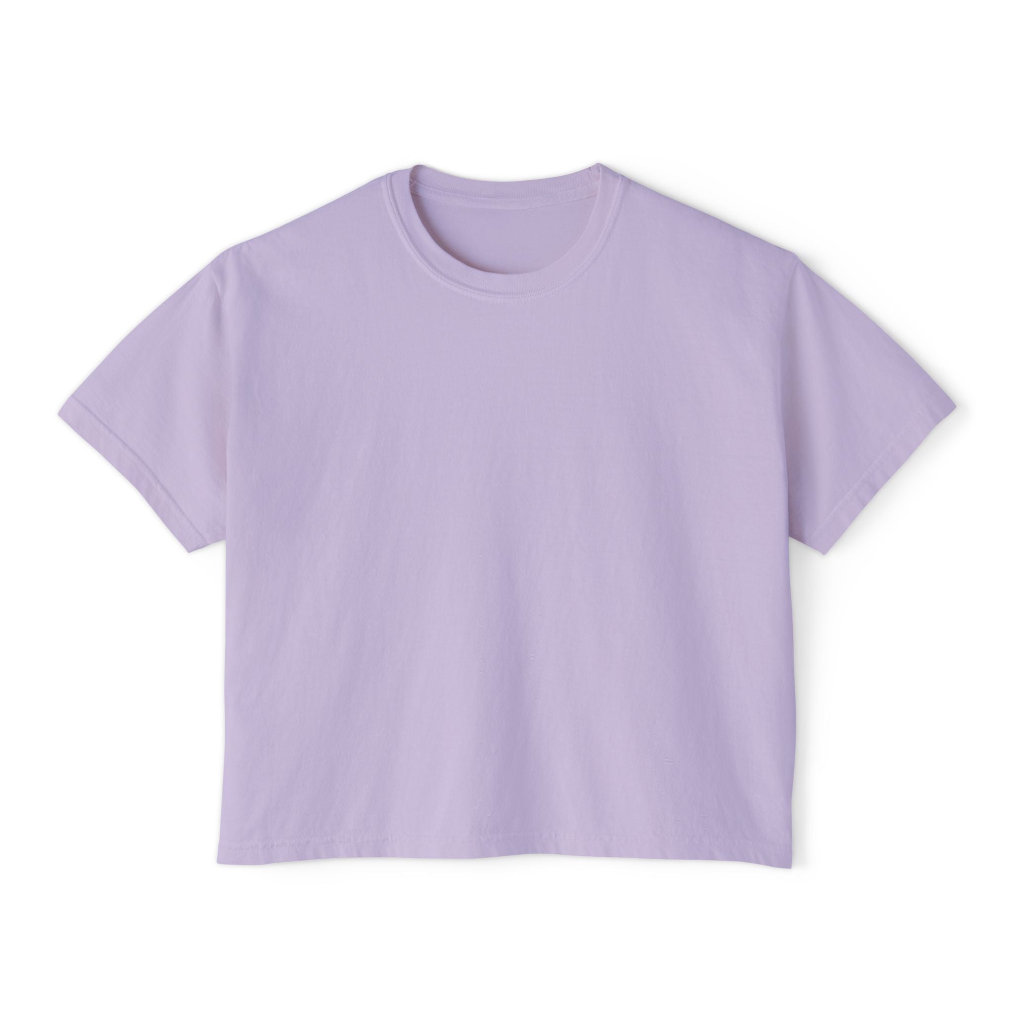 Red Flag Energy Women's Boxy Tee – Bold Graphic Back Print