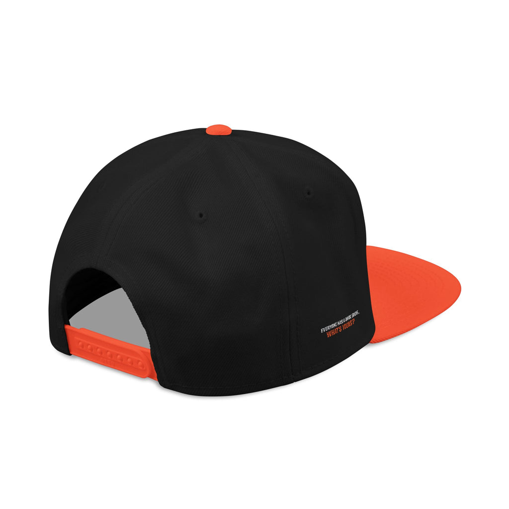 Snapback Hat — I AM THE DEVIL. Embroidered Streetwear Cap