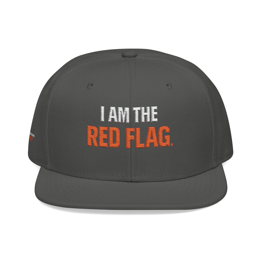 Snapback Hat — I AM THE DEVIL. Embroidered Streetwear Cap