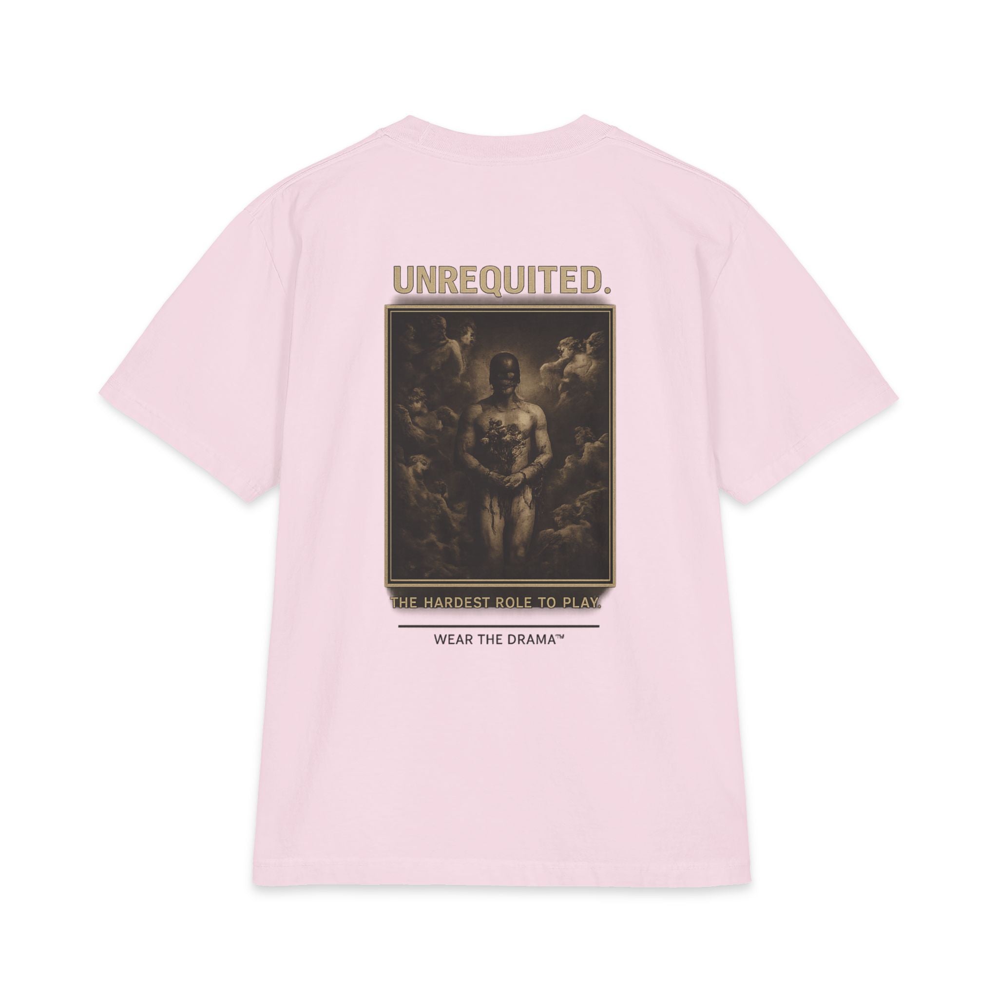 Unrequited Tee — Vintage Statue Graphic Short Sleeve Shirt