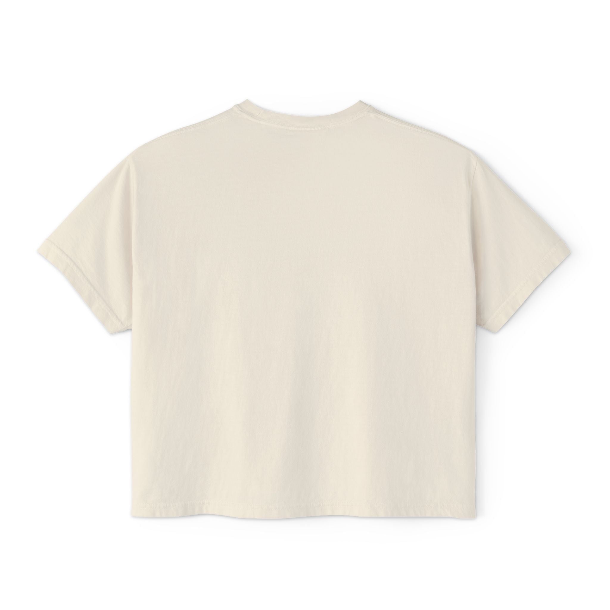 He Lied. Again. Women's Boxy Tee — Dramatic Photo Graphic Tee for Breakup/Statement Fashion