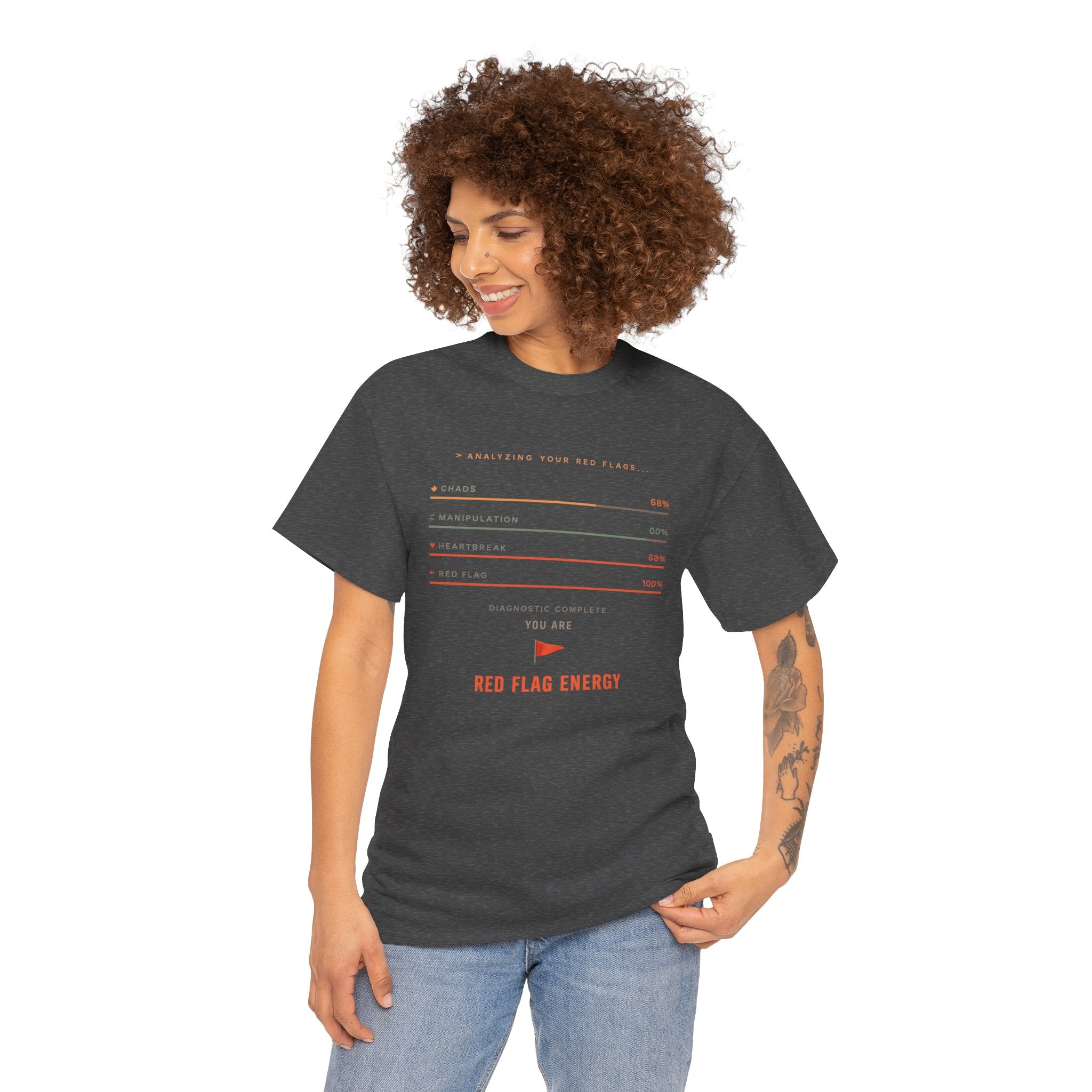 Red Flag Energy Graphic Tee