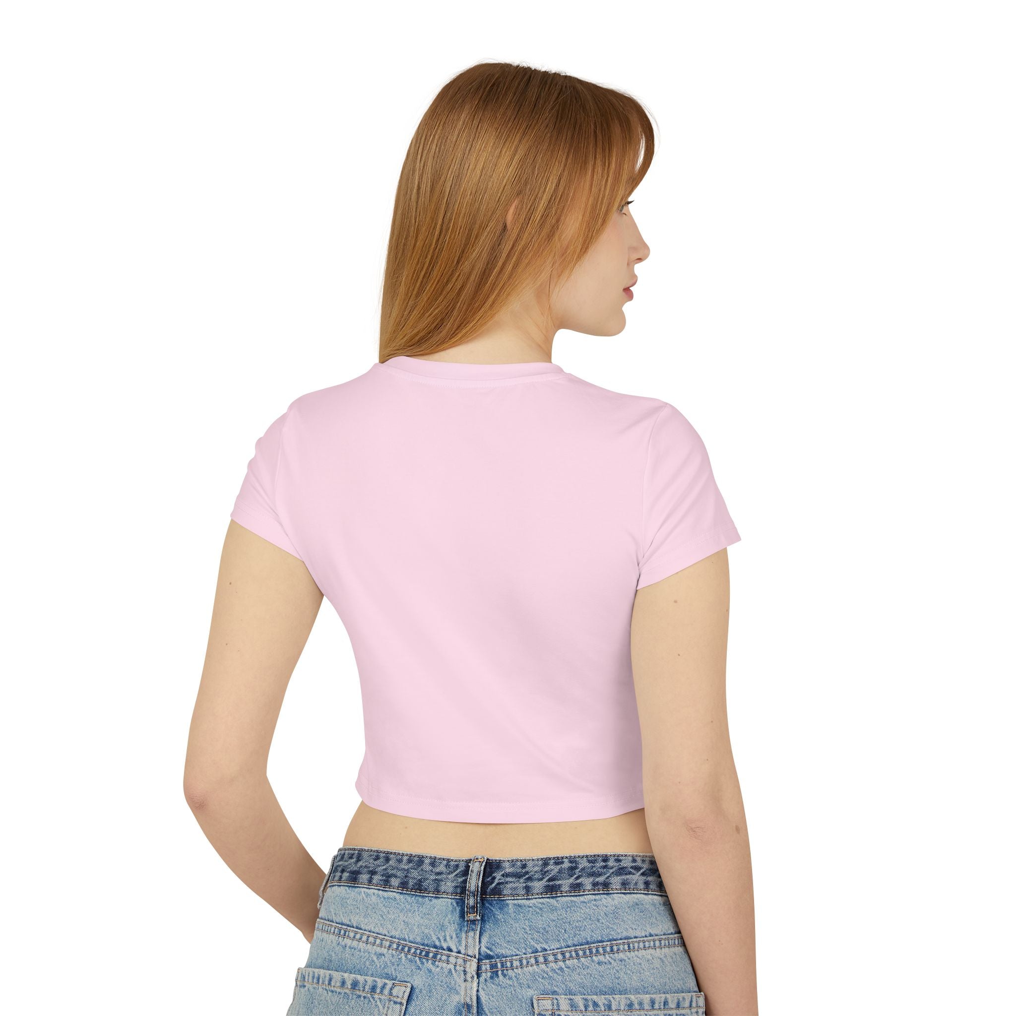 Drama 100% Graphic Crop Tee — Women's Vintage Movie Poster Style Shirt