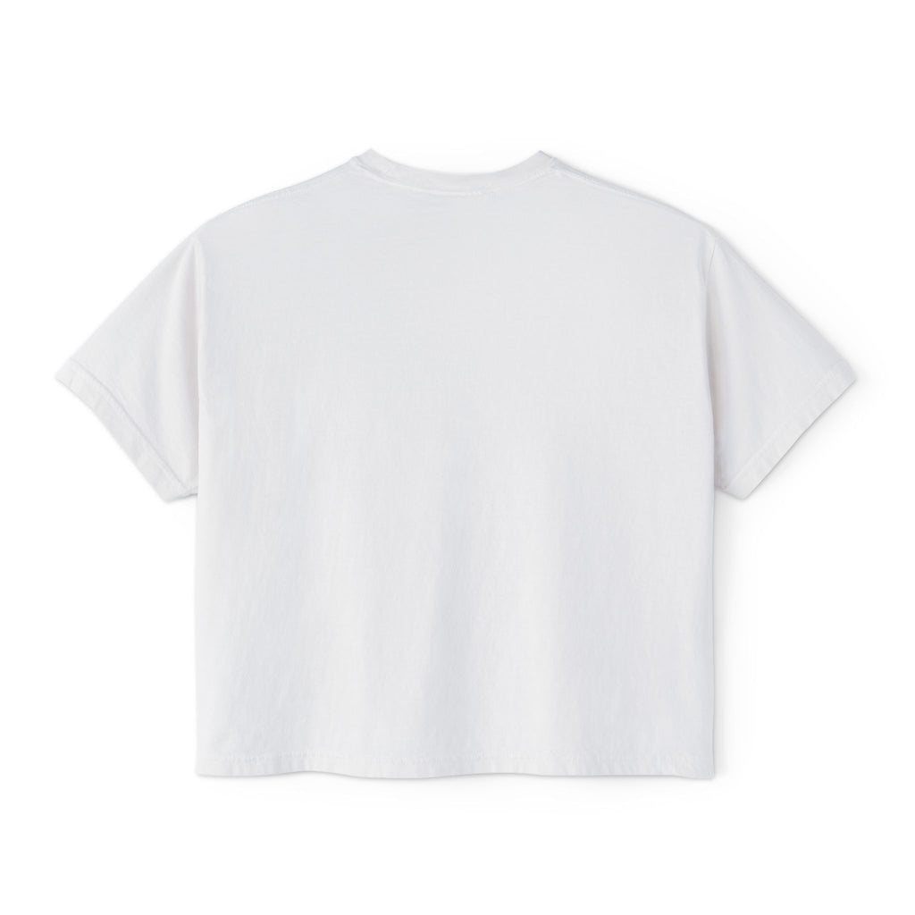 Boxy Tee — "100% Drama. Zero Filtre." Graphic Women's Crop Top