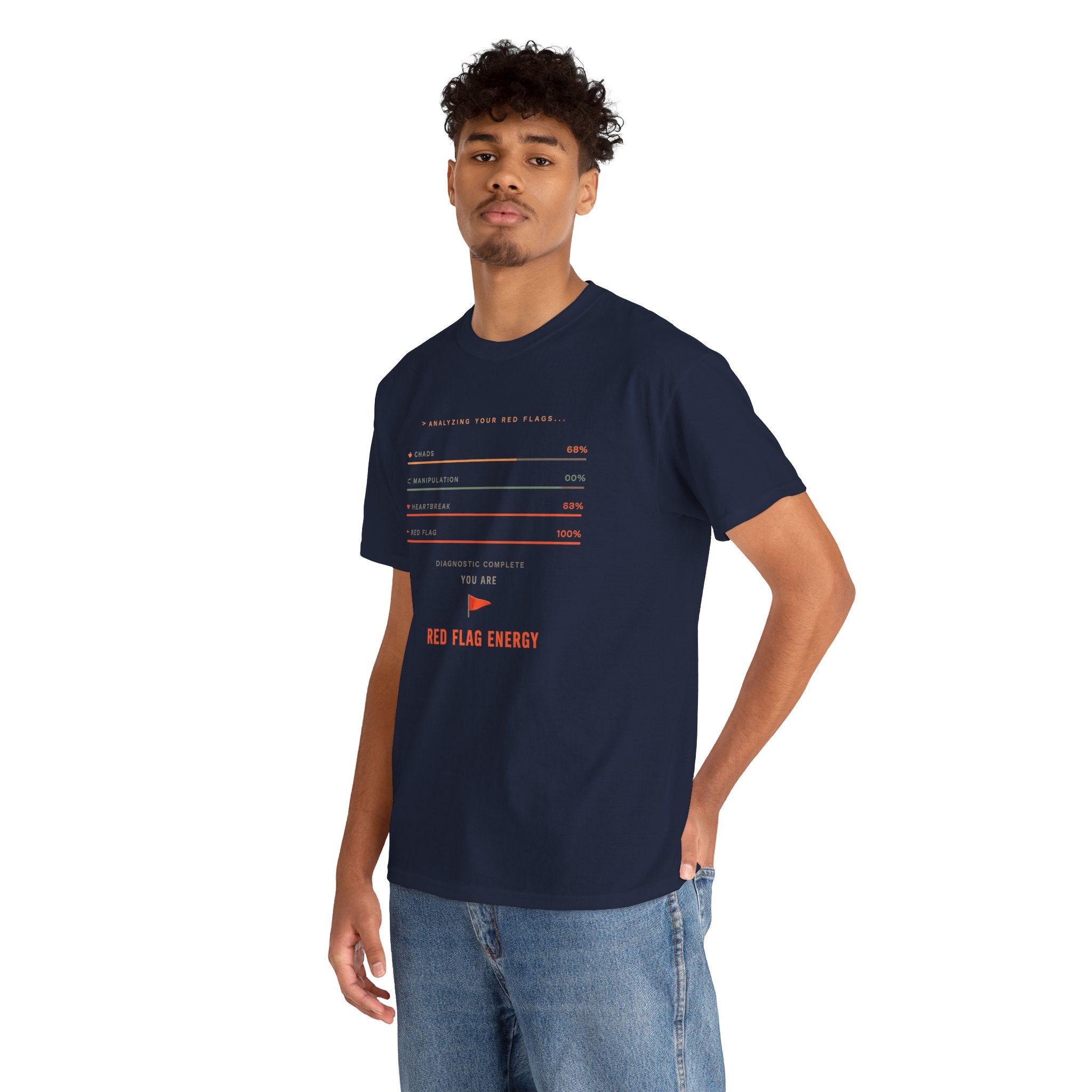 Red Flag Energy Graphic Tee