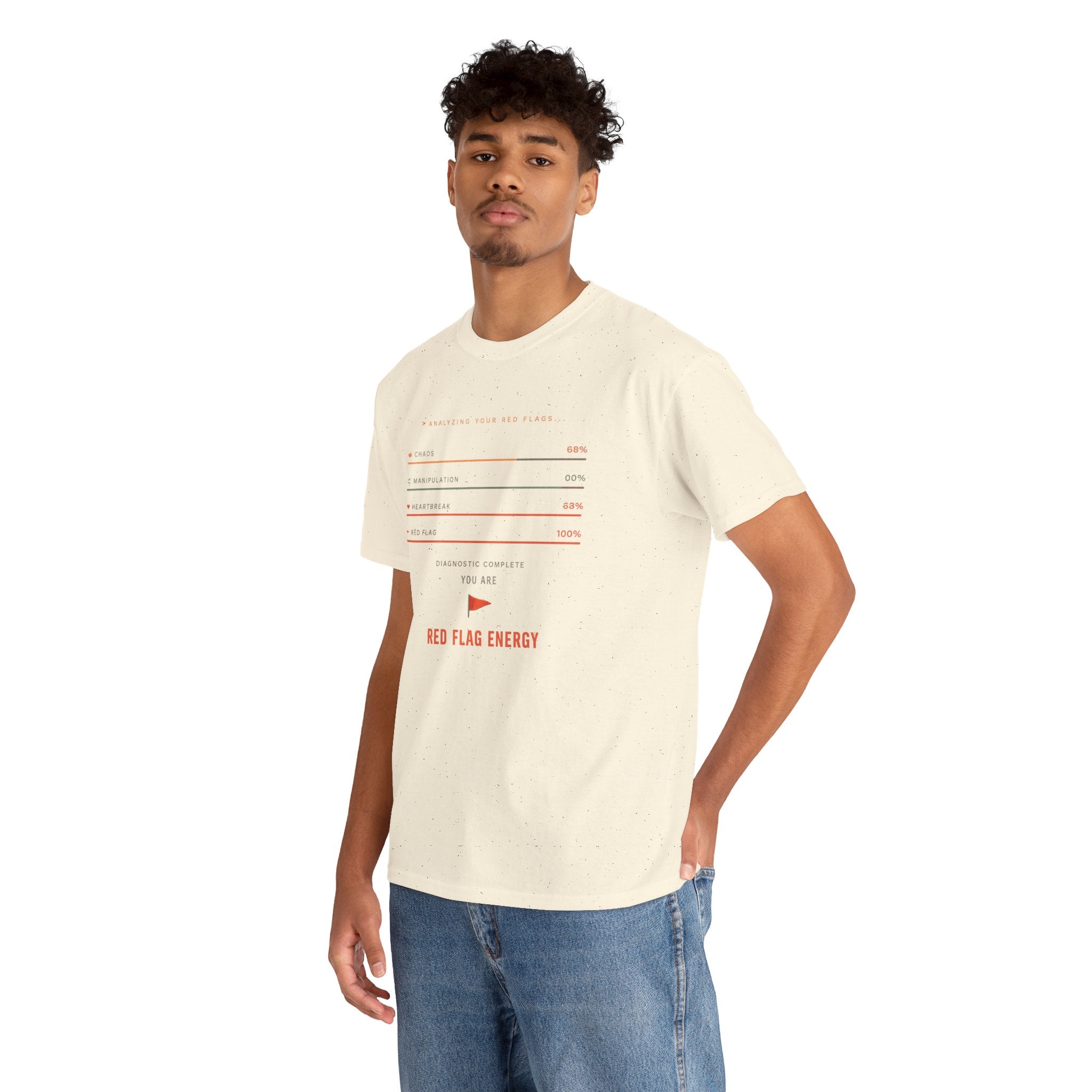 Red Flag Energy Graphic Tee