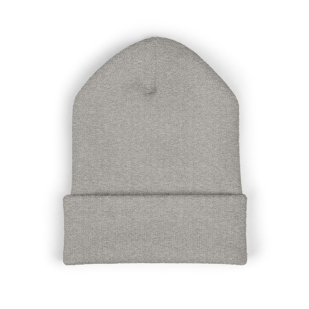 Embroidered 'Team Red Flags' Cuffed Beanie