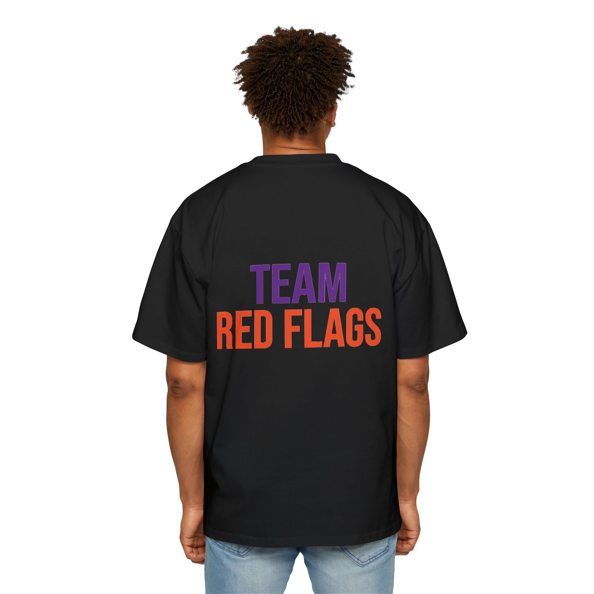 100% Drama Oversized Tee — Graphic Men’s T‑Shirt