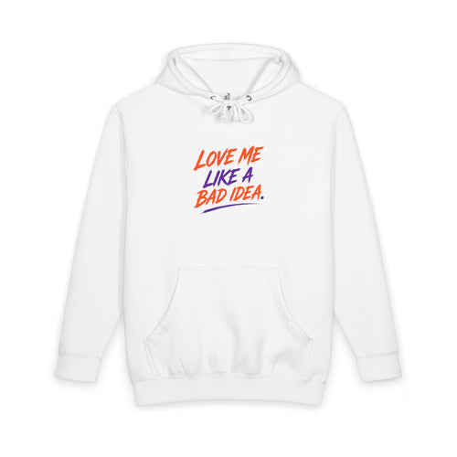 Directed By Chaos Hoodie — "Love Me Like a Bad Idea" Graphic Pullover