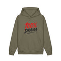 Hoodie - "100% Drama / Your Next Obsession" Graphic Pullover
