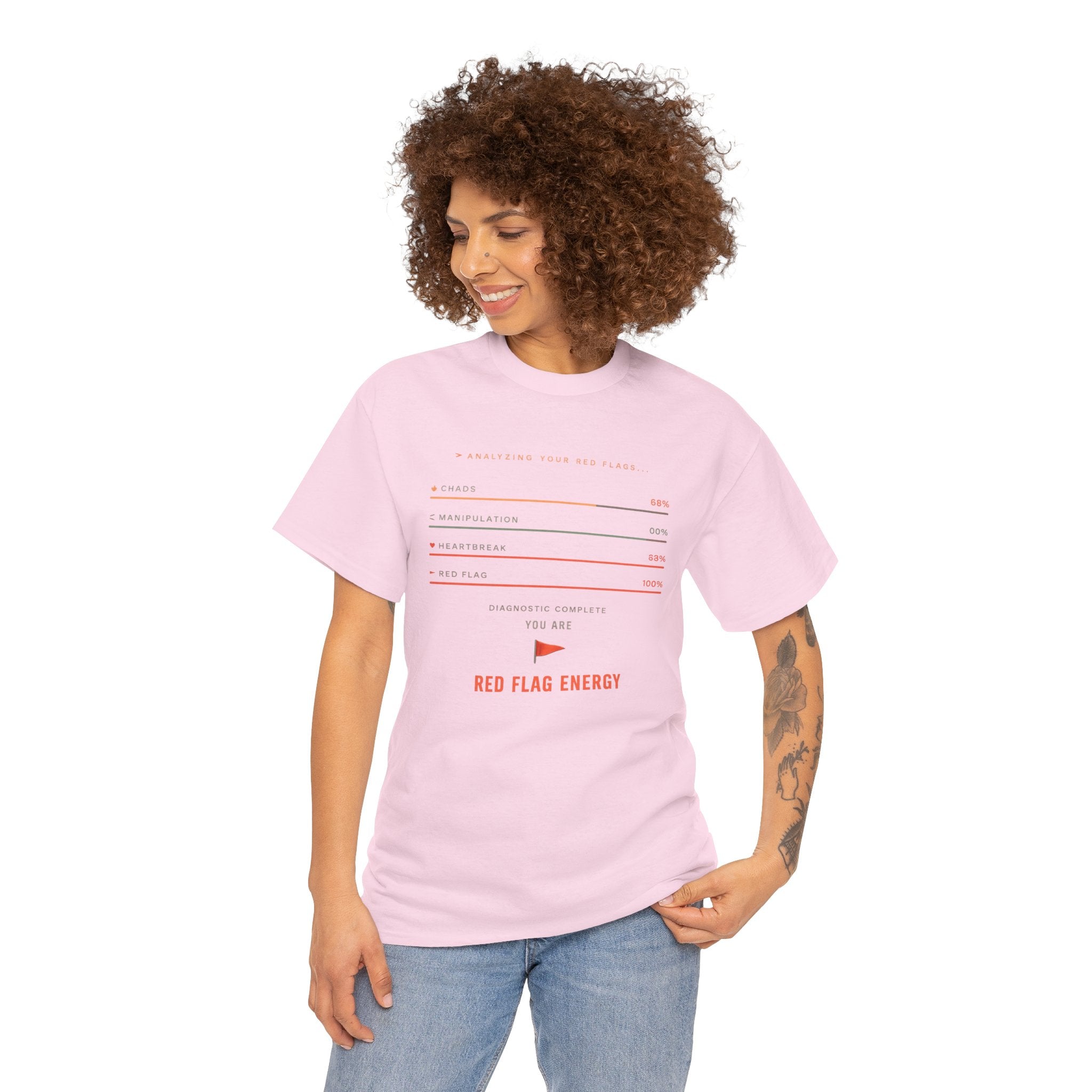 Red Flag Energy Graphic Tee