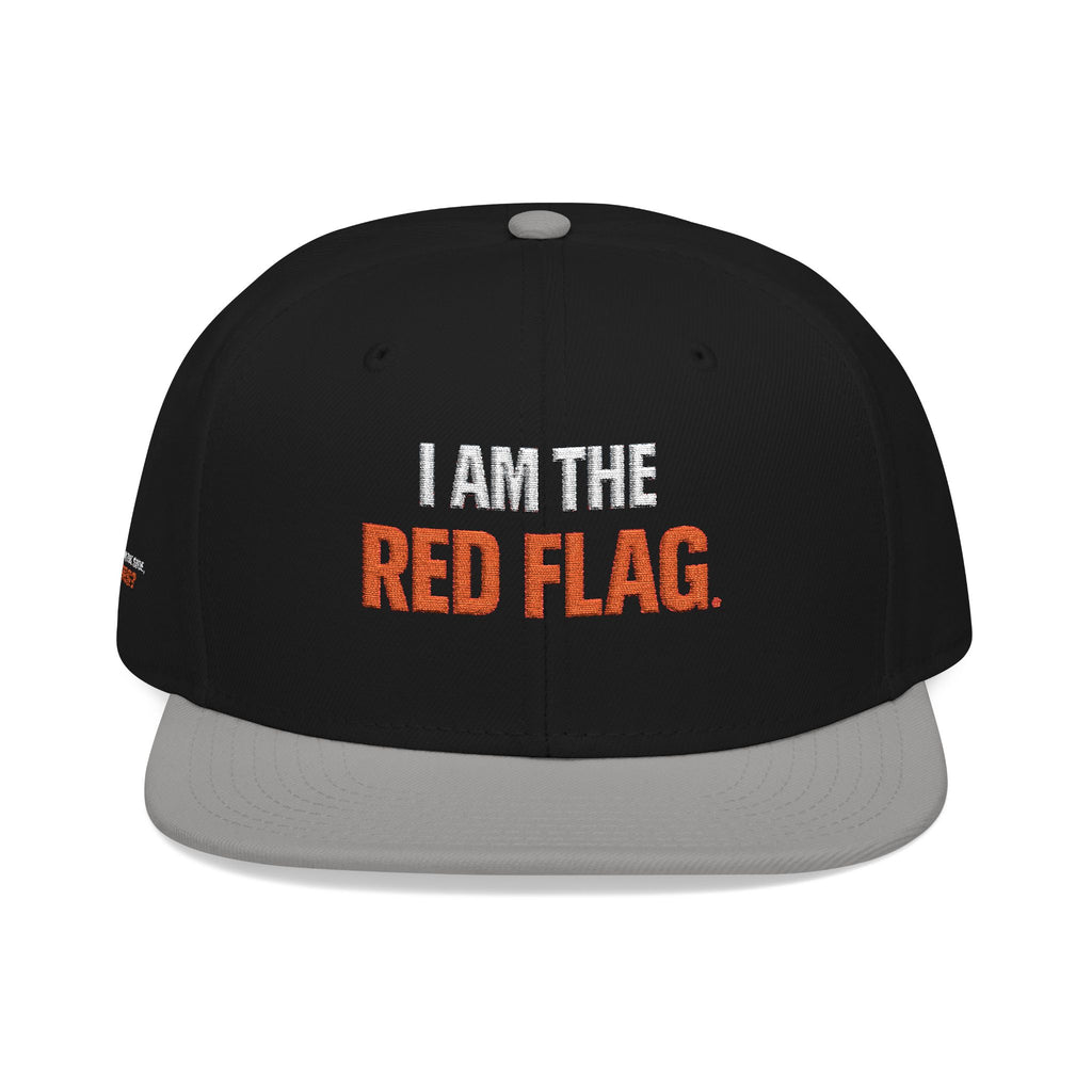 Snapback Hat — I AM THE DEVIL. Embroidered Streetwear Cap