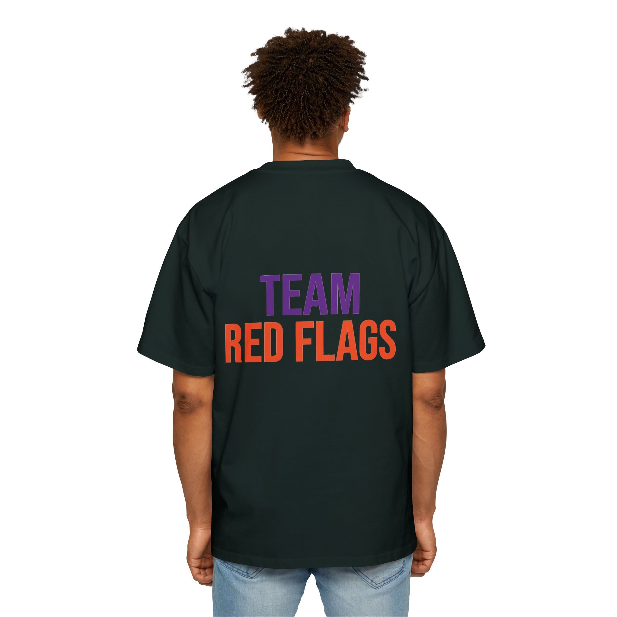 100% Drama Oversized Tee — Graphic Men’s T‑Shirt