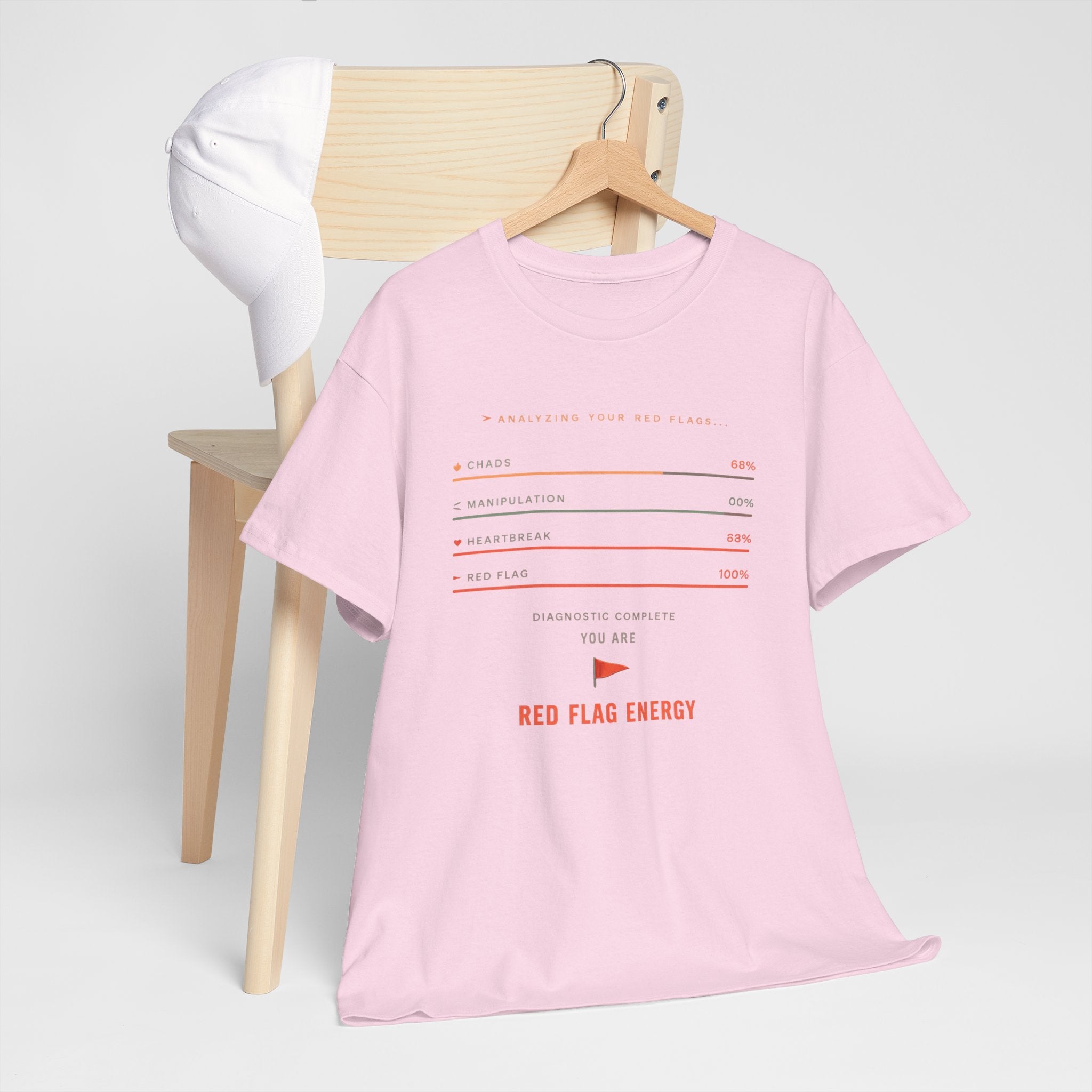 Red Flag Energy Graphic Tee