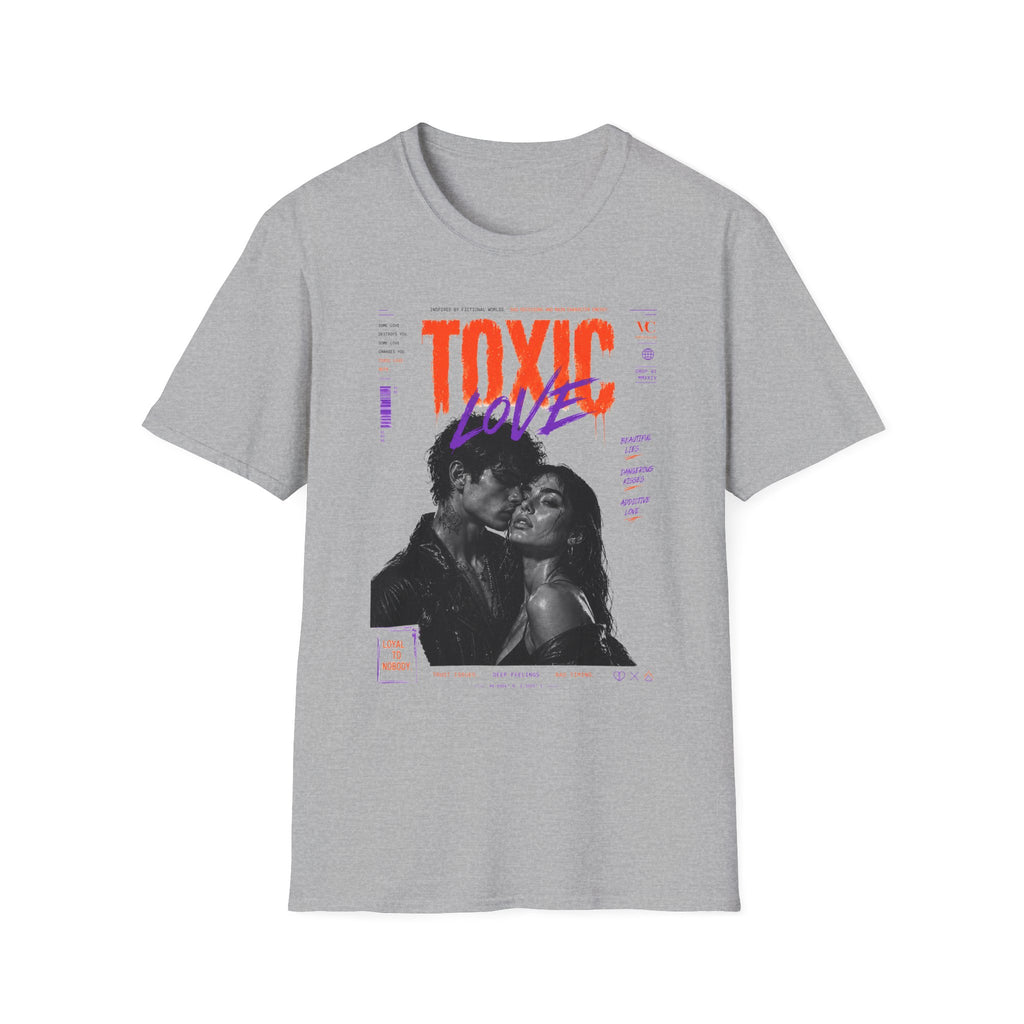 Toxic Love T-Shirt — Retro Grunge Couple Graphic Tee