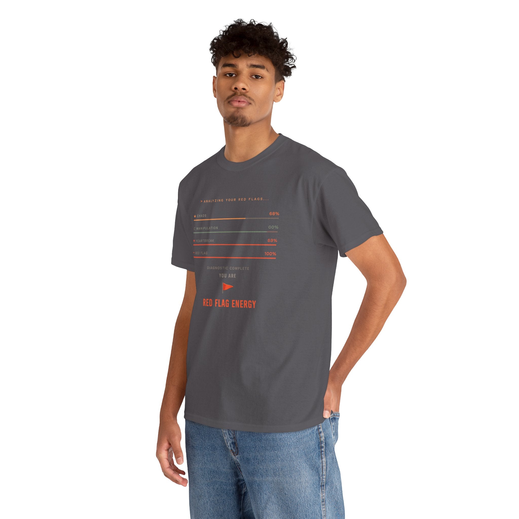 Red Flag Energy Graphic Tee