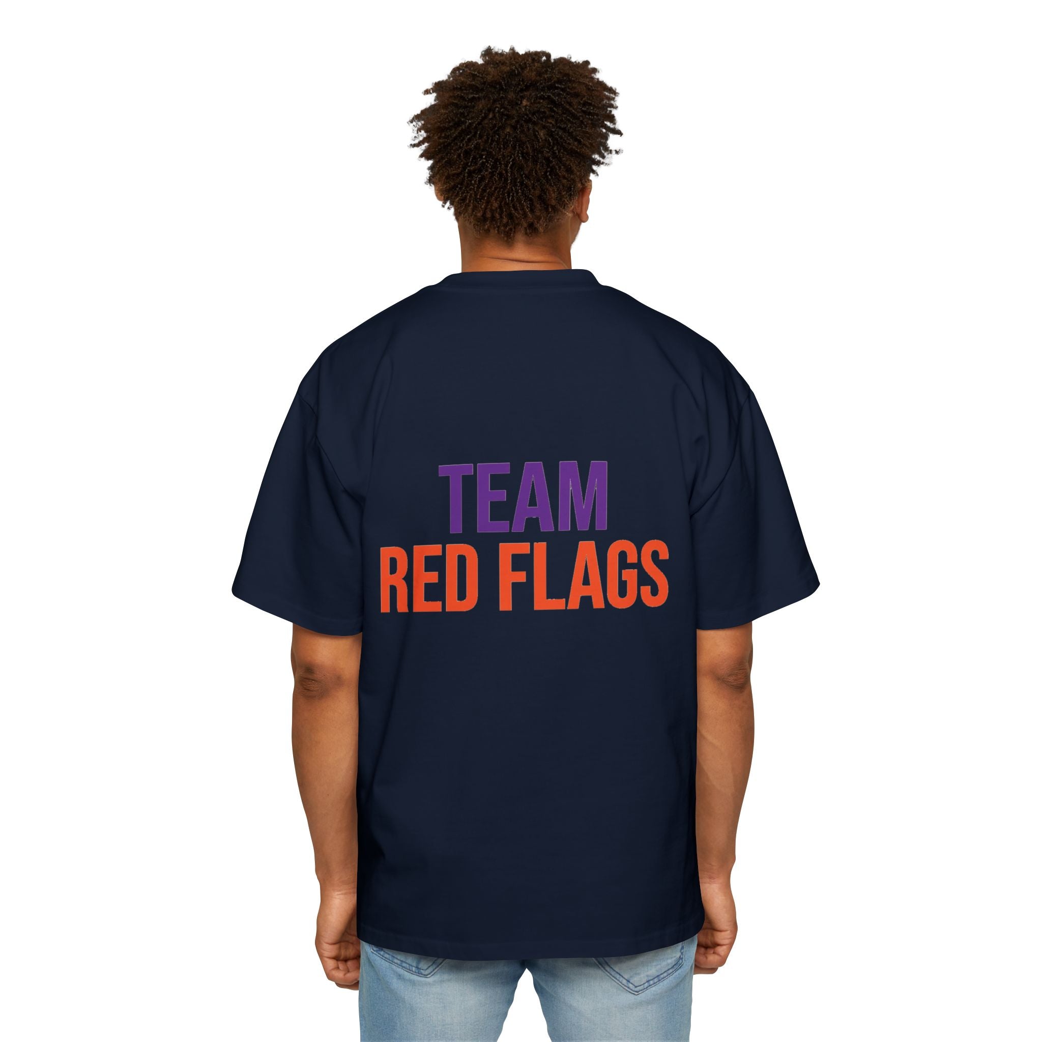 100% Drama Oversized Tee — Graphic Men’s T‑Shirt