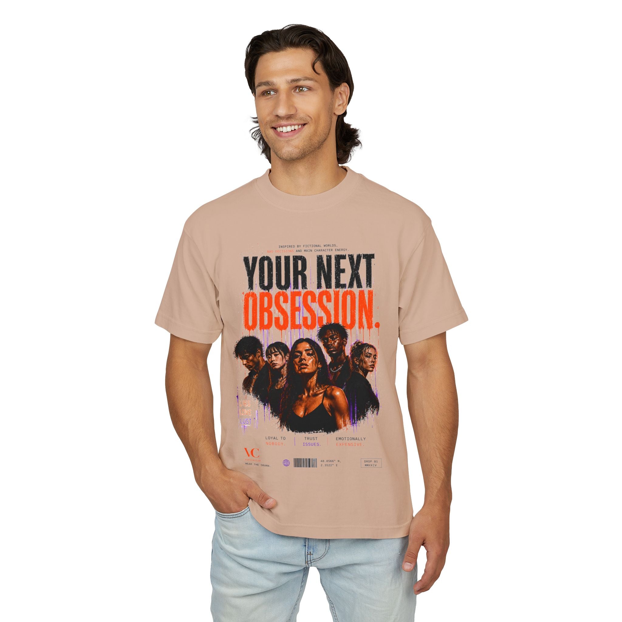 Your Next Obsession Graphic Tee — Retro Movie Poster Streetwear
