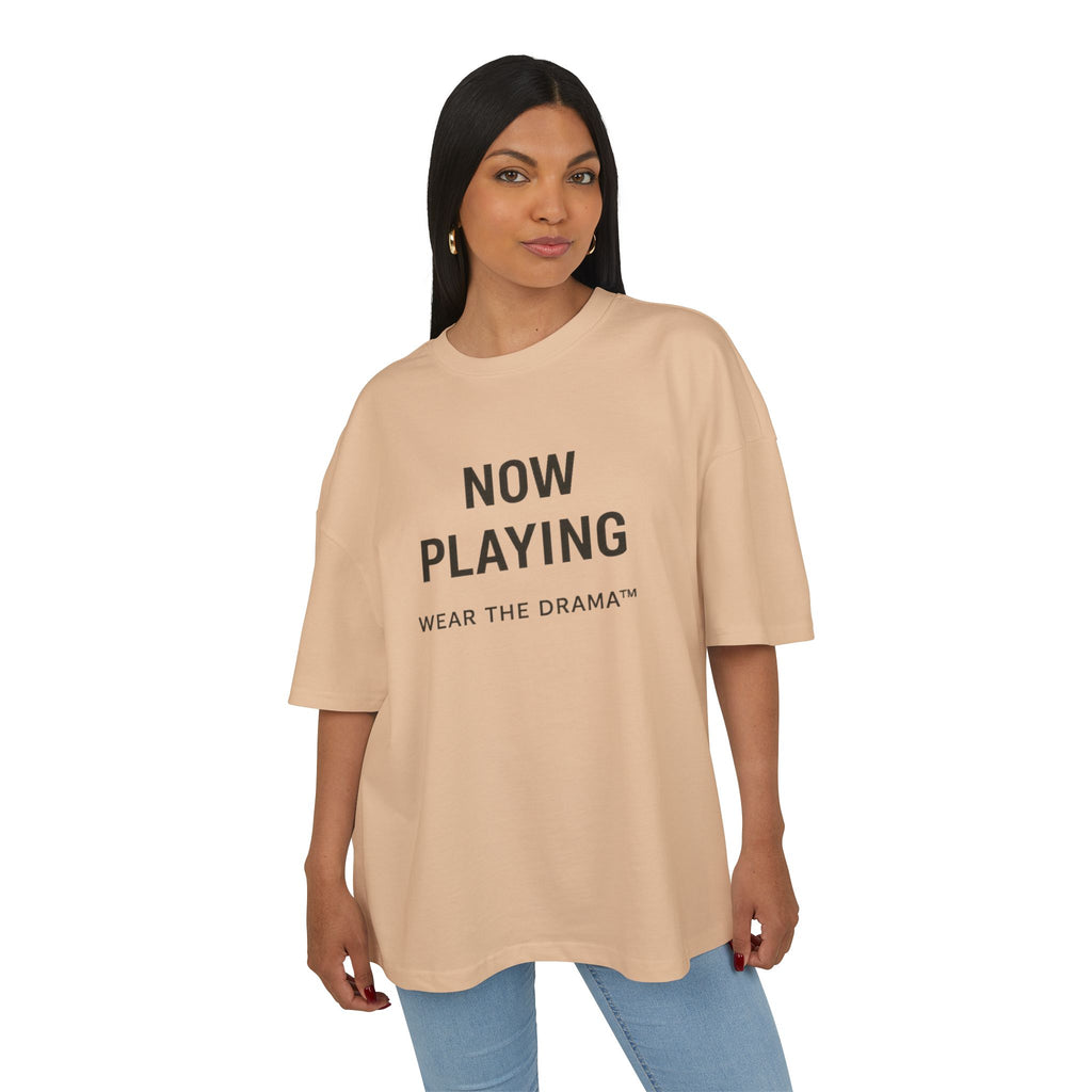 Now Playing Tee — "Wear the Drama" Music Player Graphic T-Shirt
