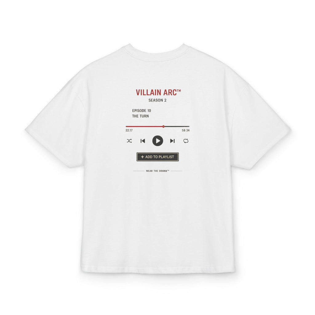 Now Playing Tee — "Wear the Drama" Music Player Graphic T-Shirt