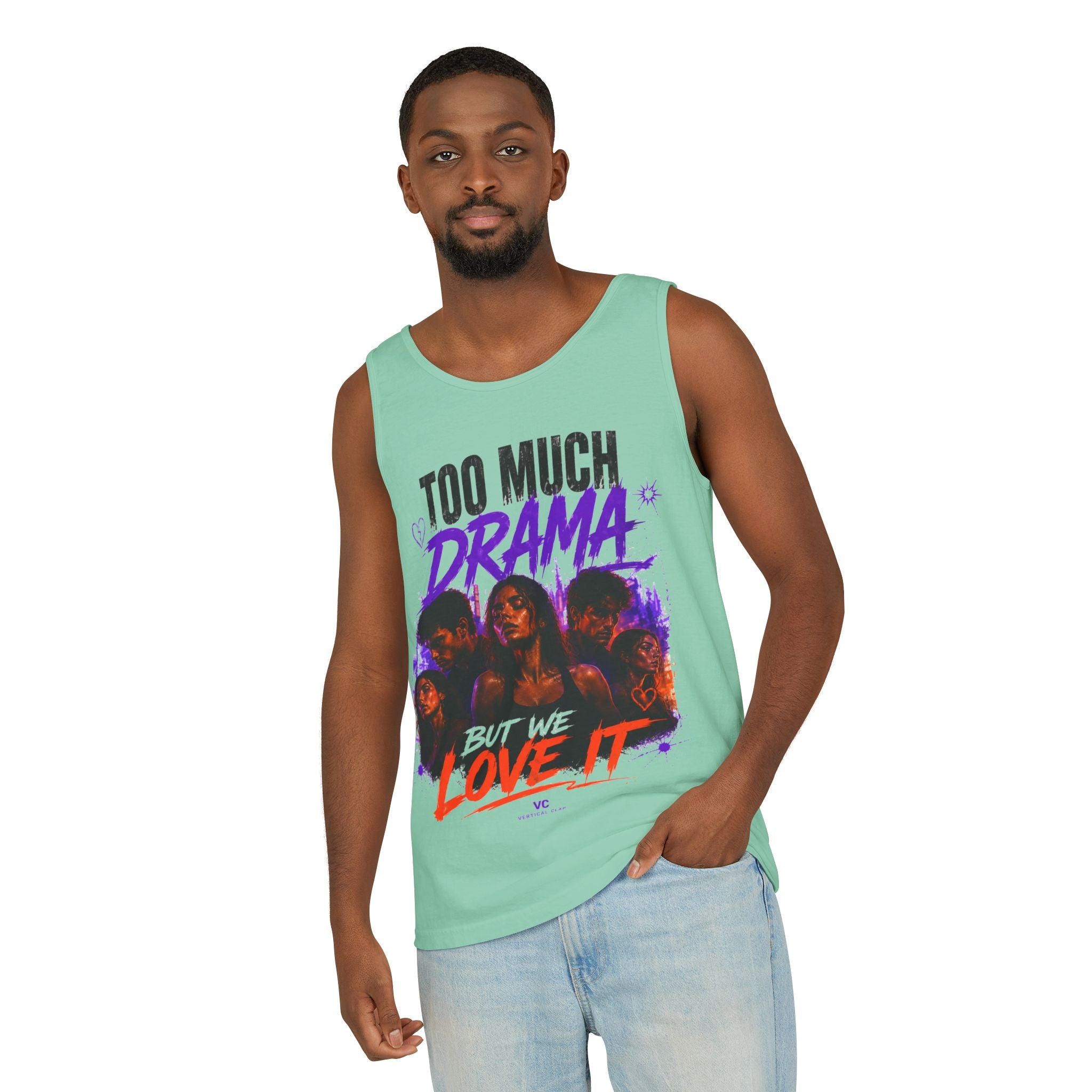 Trust Nobody Graphic Tank Top — Streetwear Statement Vest