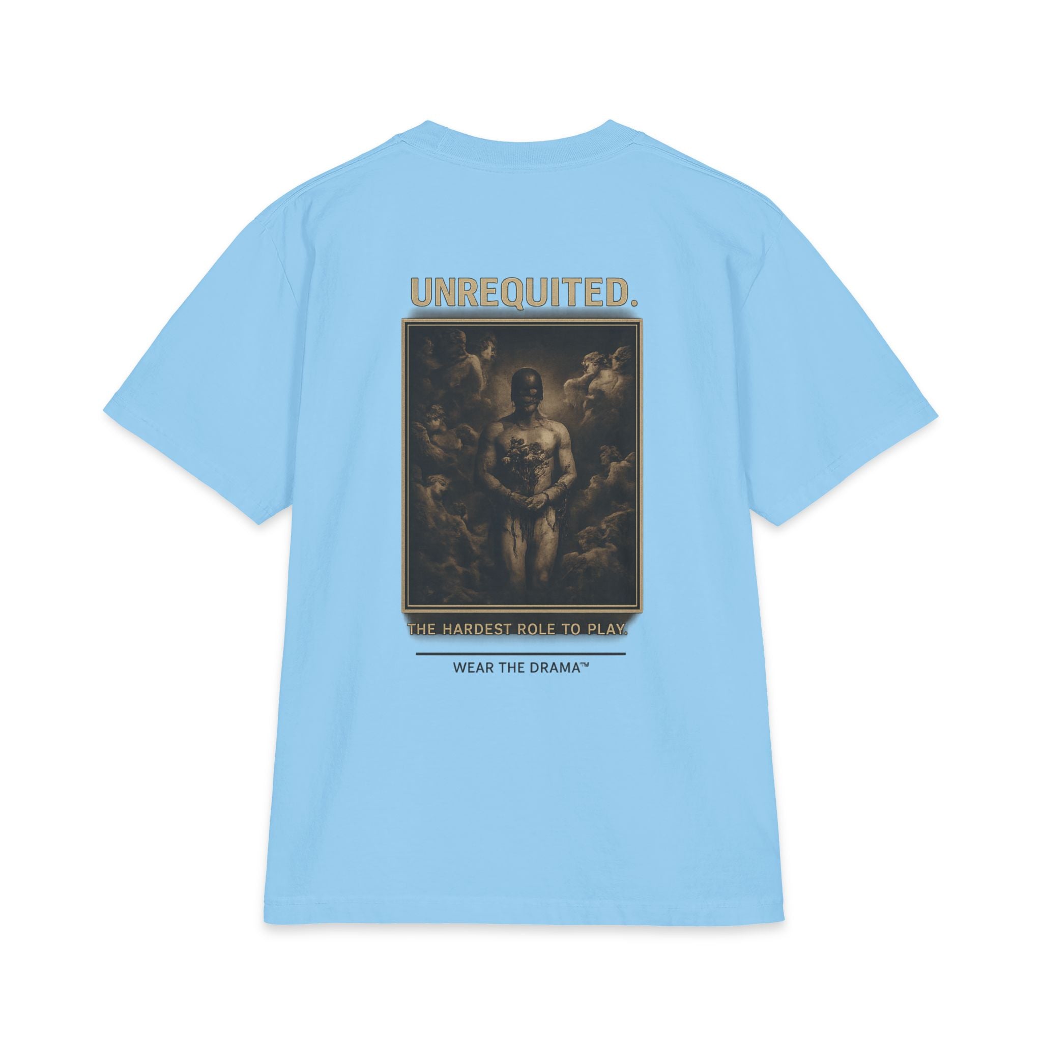 Unrequited Tee — Vintage Statue Graphic Short Sleeve Shirt