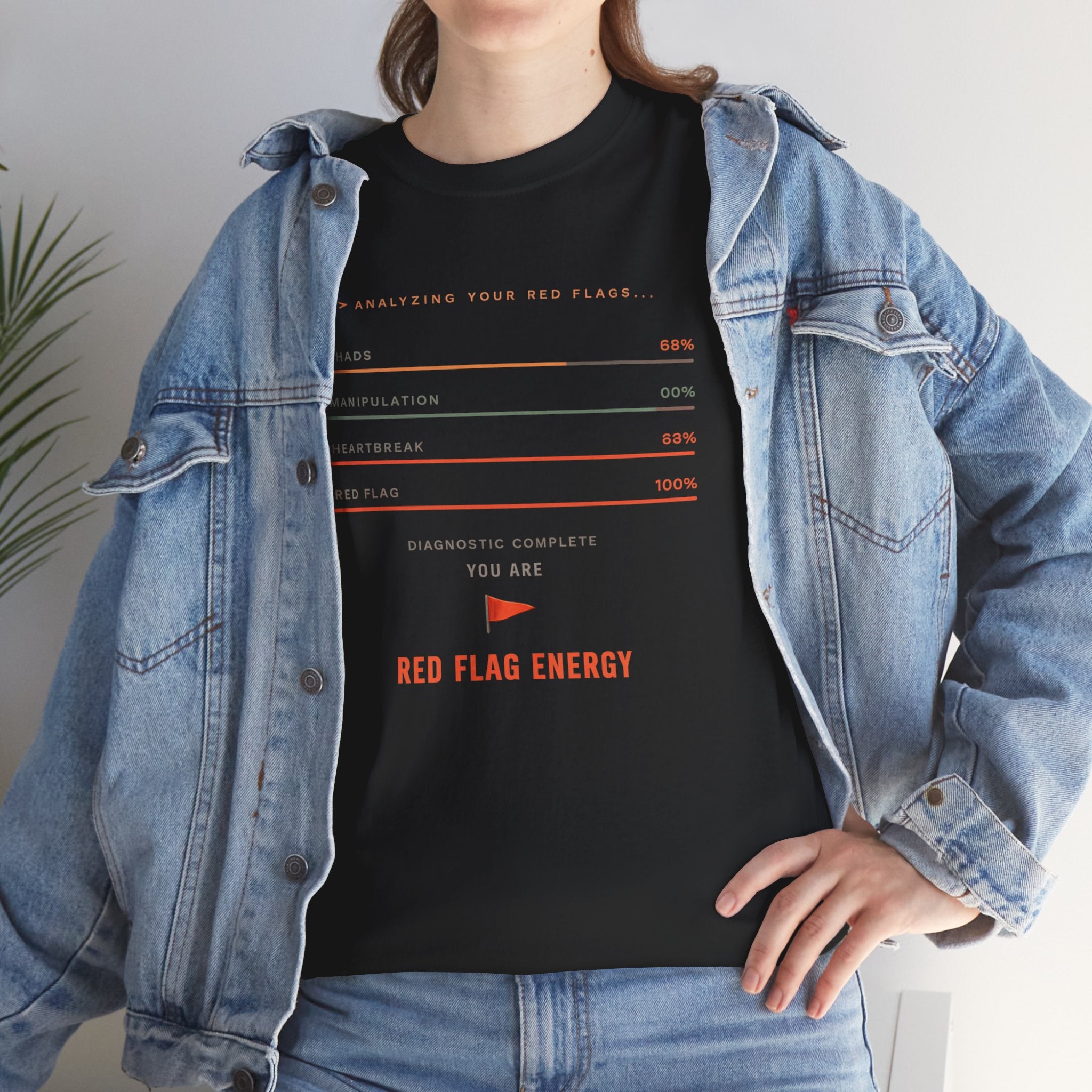 Red Flag Energy Graphic Tee