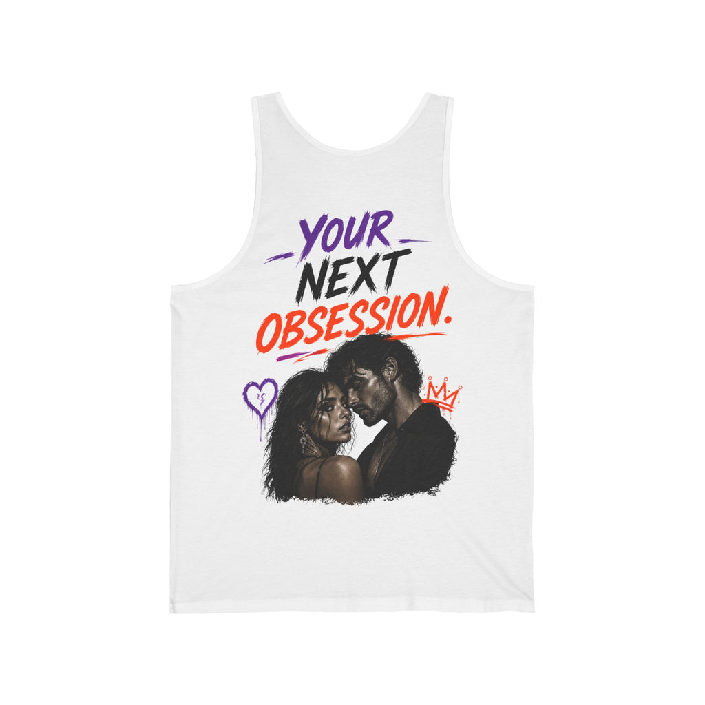 Tank Top — "We Kiss Like Enemies" Graphic Romantic Couple Tank