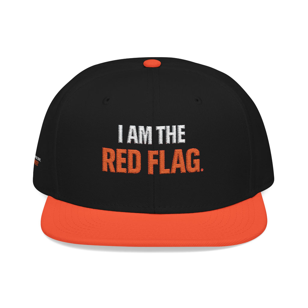 Snapback Hat — I AM THE DEVIL. Embroidered Streetwear Cap