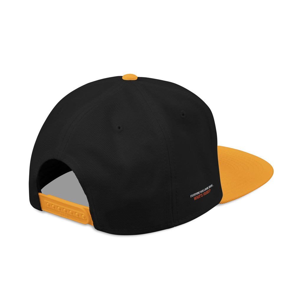 Snapback Hat — I AM THE DEVIL. Embroidered Streetwear Cap