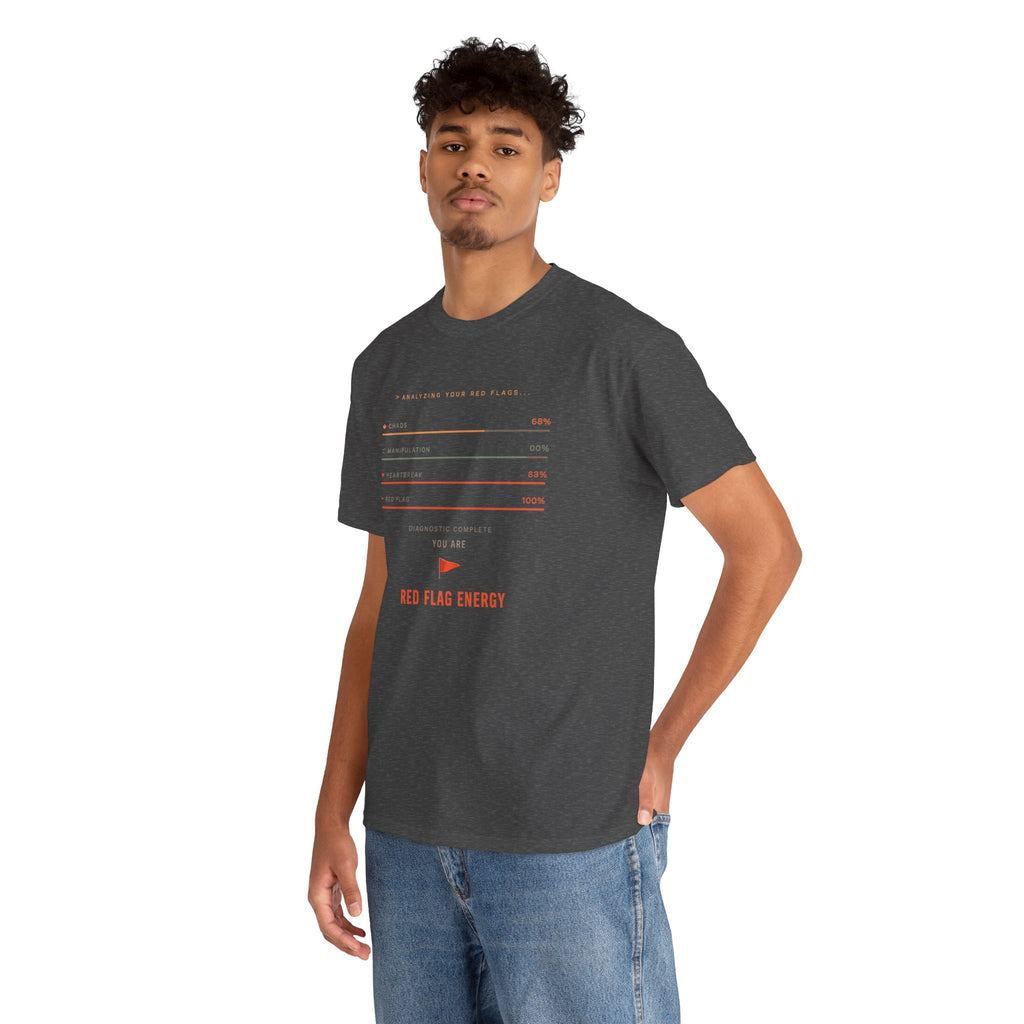 Red Flag Energy Graphic Tee