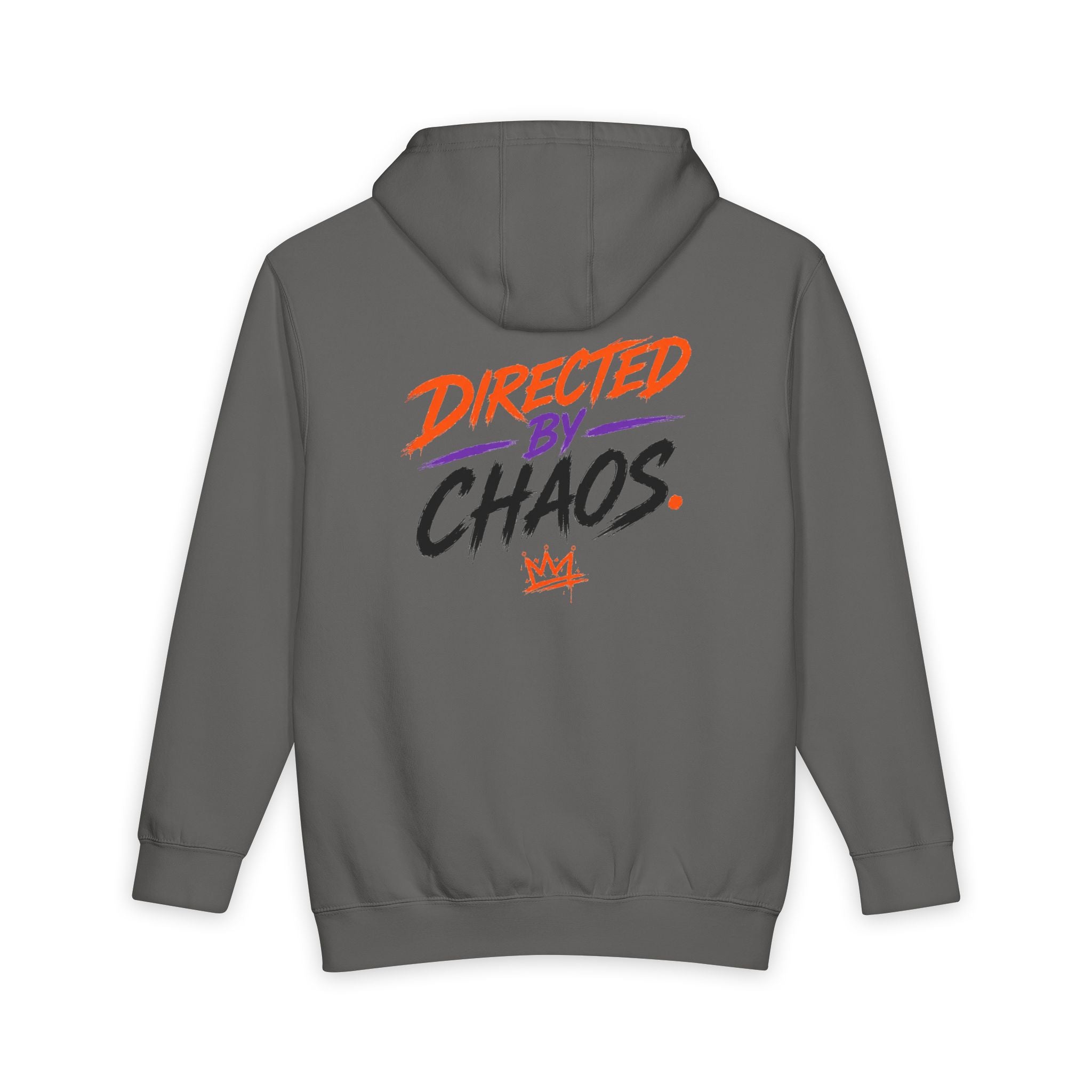Directed By Chaos Hoodie — "Love Me Like a Bad Idea" Graphic Pullover