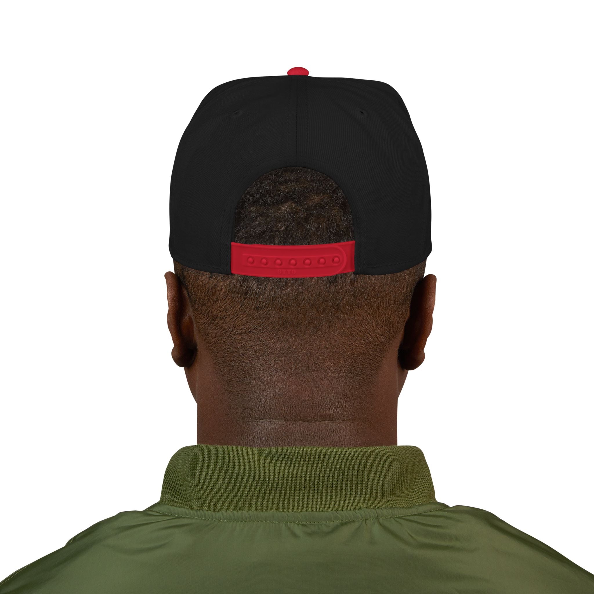 Snapback Hat — I AM THE DEVIL. Embroidered Streetwear Cap