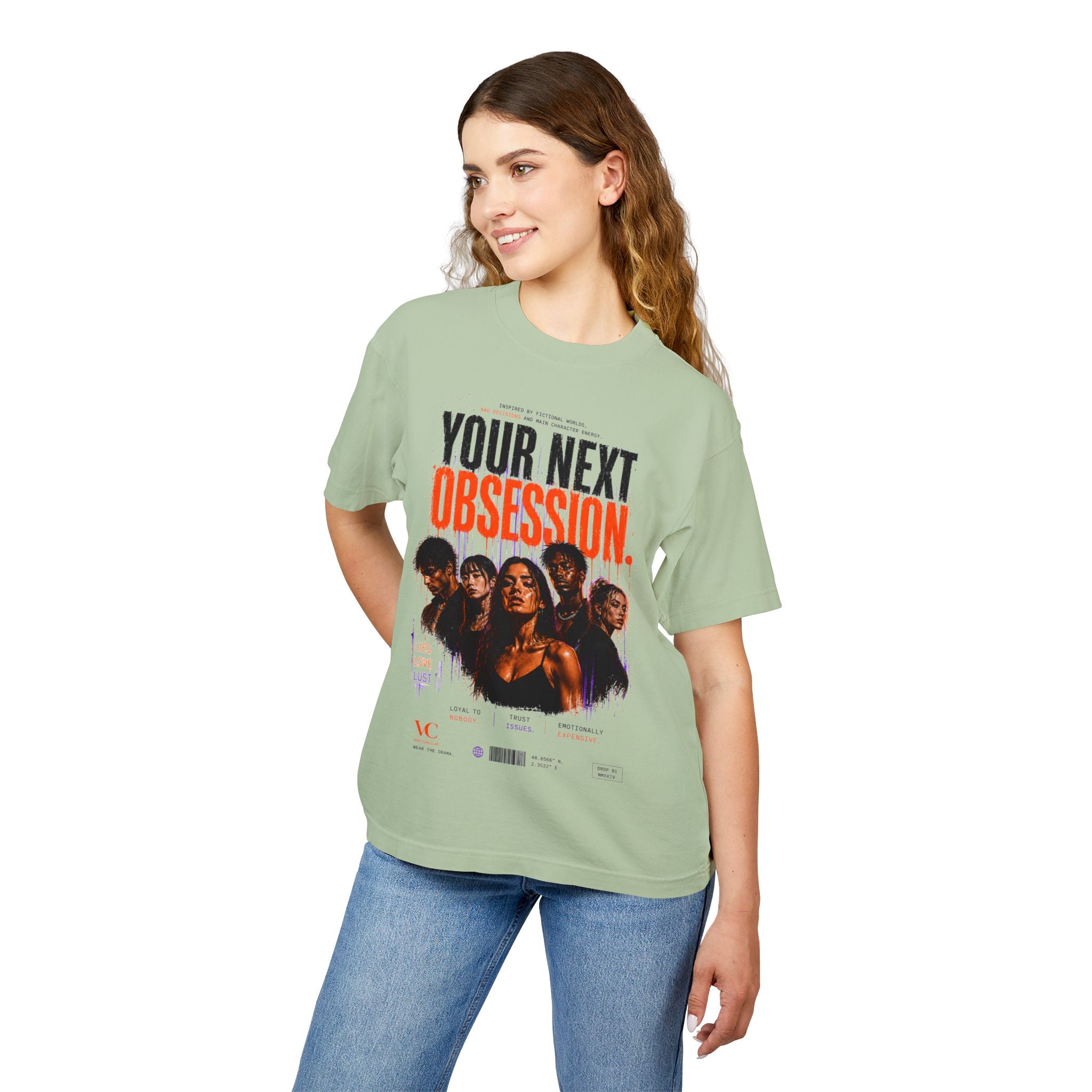 Your Next Obsession Graphic Tee — Retro Movie Poster Streetwear