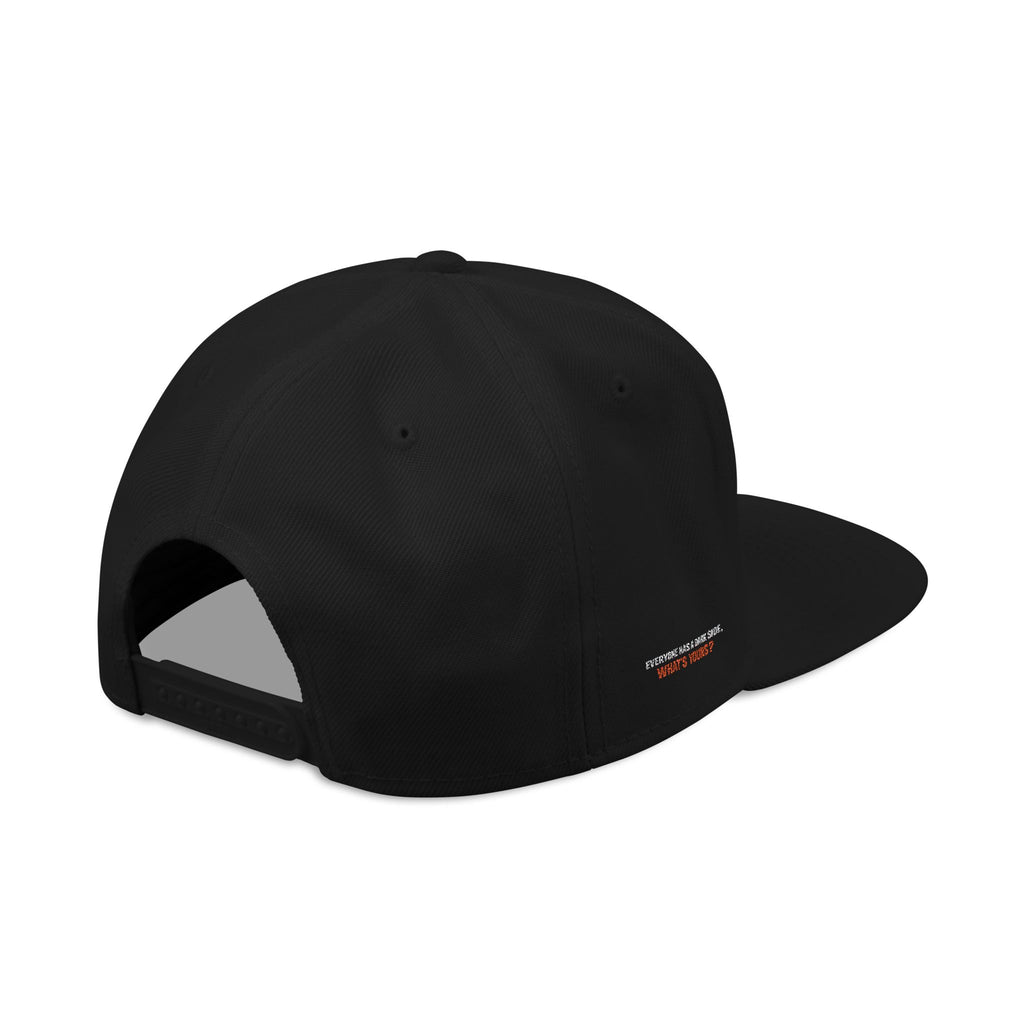Snapback Hat — I AM THE DEVIL. Embroidered Streetwear Cap