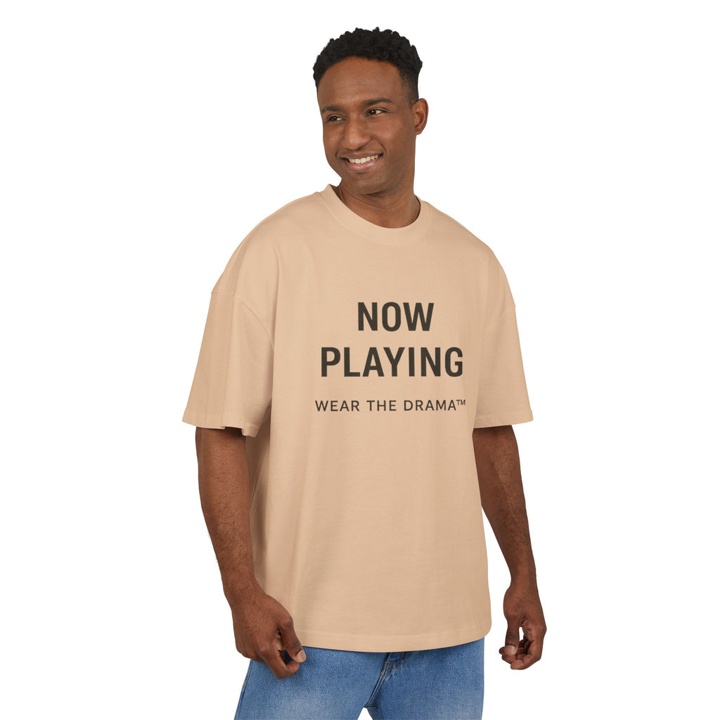 Now Playing Tee — "Wear the Drama" Music Player Graphic T-Shirt
