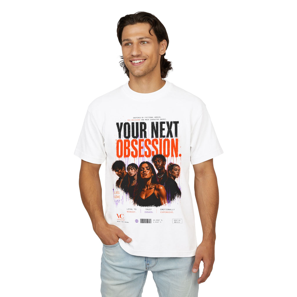 Your Next Obsession Graphic Tee — Retro Movie Poster Streetwear