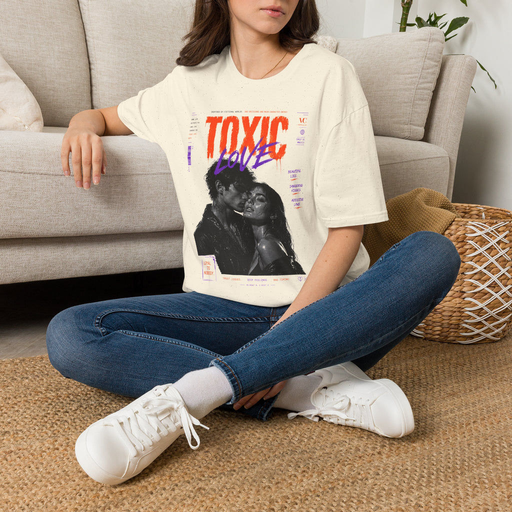 Toxic Love T-Shirt — Retro Grunge Couple Graphic Tee